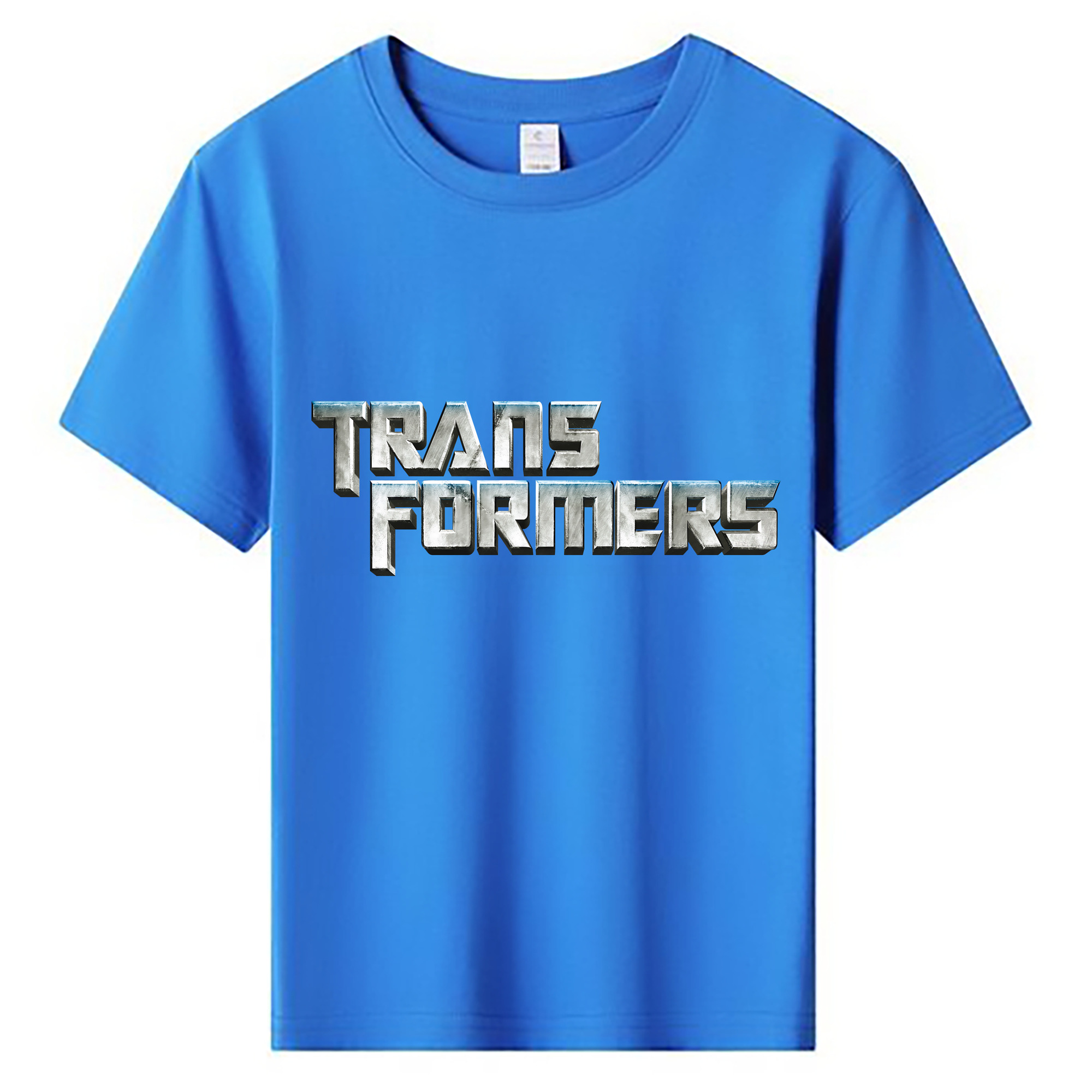（画像用） Transformers トランスフォーマー 綿100％キッズTシャツ（フロントプリント）